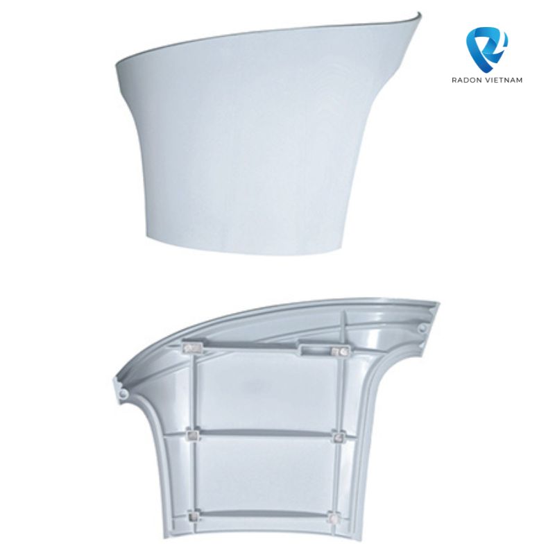 Bộ phận thân máy rất dễ làm sạch