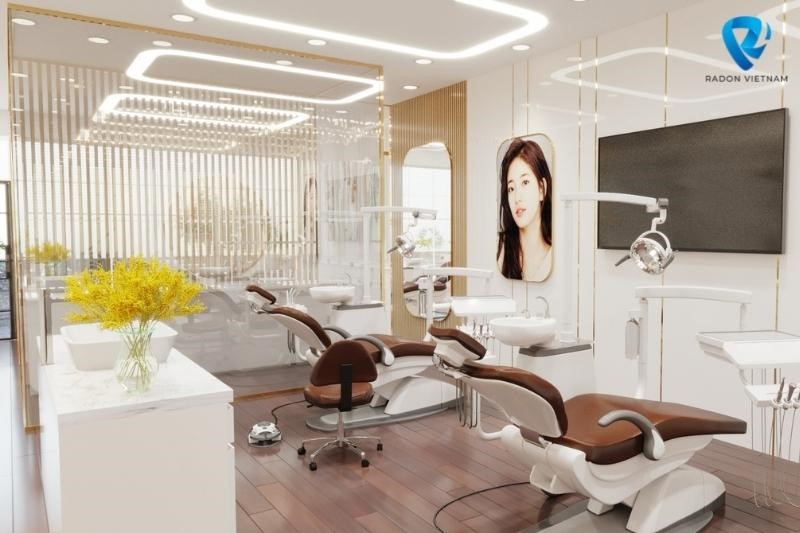 Khu vực hai ghế điều trị