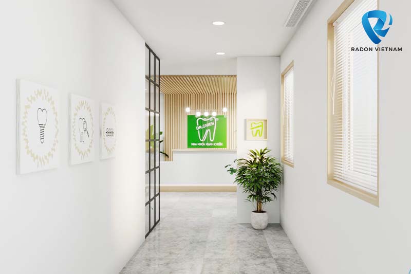 Không gian khu vực lễ tân