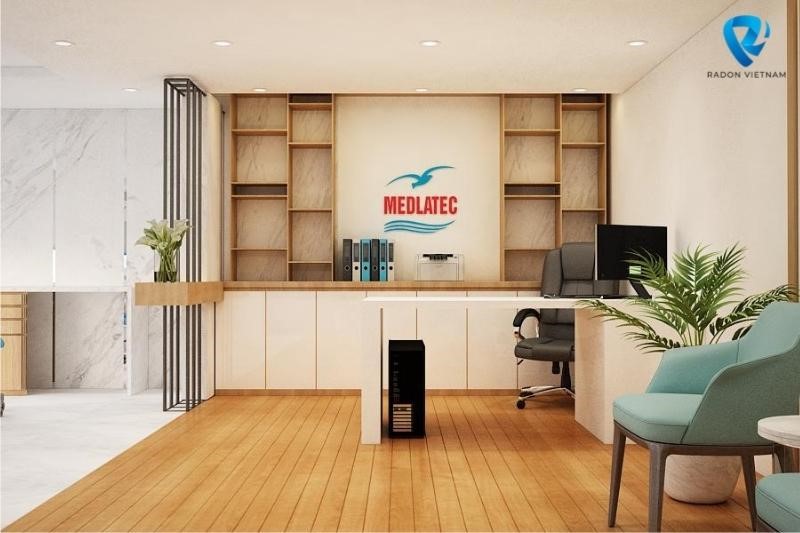 Khu vực kệ tủ Nha khoa Medladental