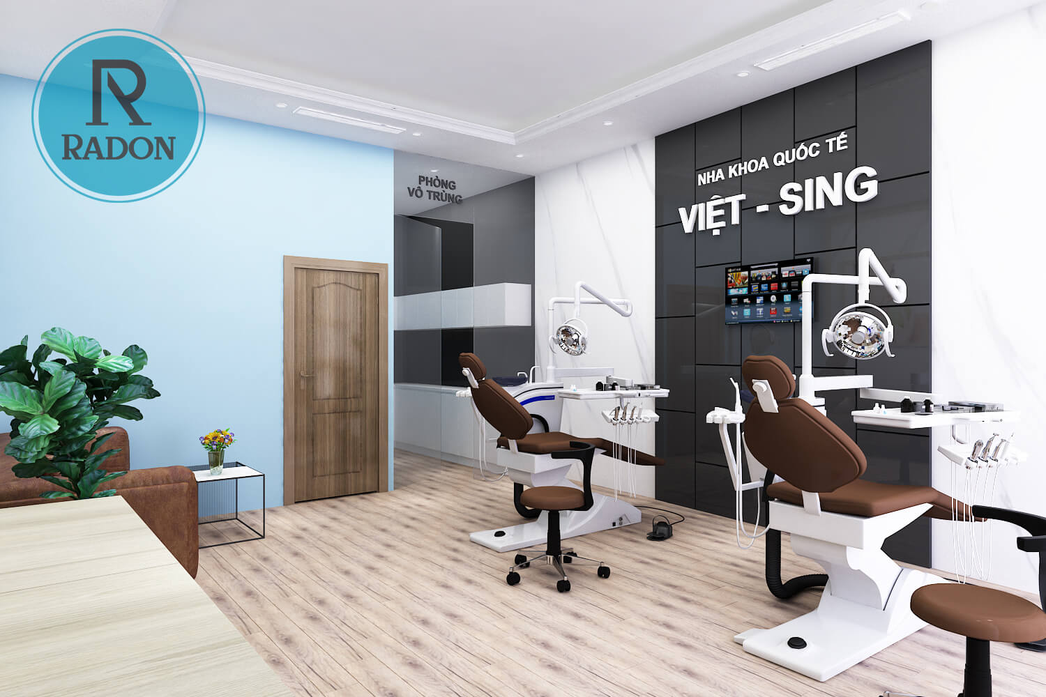 Tổng quan không gian điều trị và phòng vô trùng