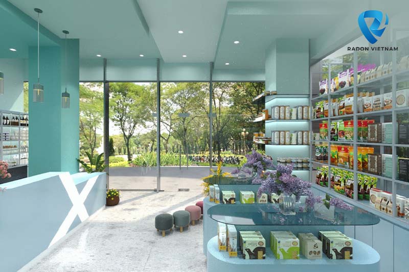 Không gian bao quát của quầy thuốc 24h Care Pharmacy