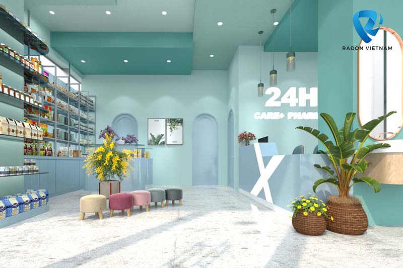 Tổng quan không gian của 24h Care Pharmacy