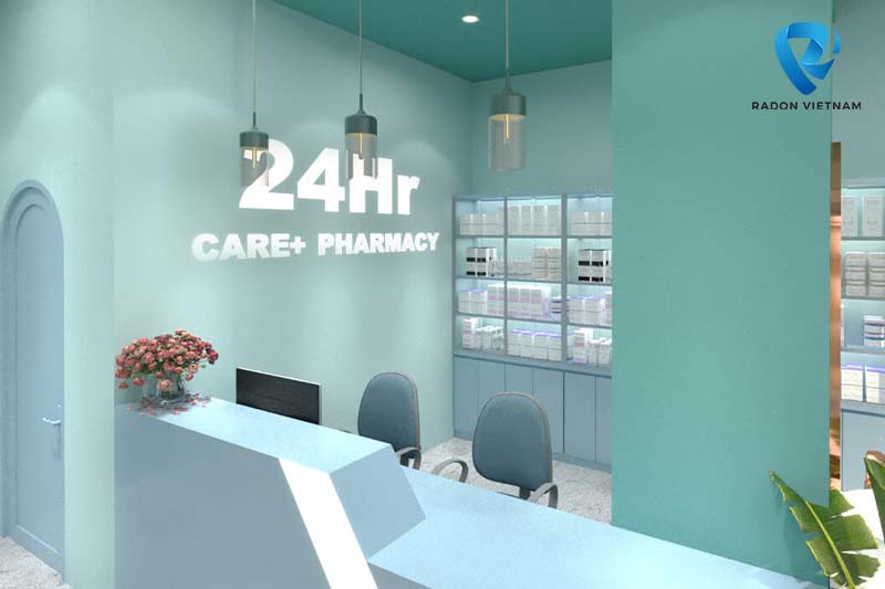 Cận cảnh chi tiết không gian khu vực thu ngân