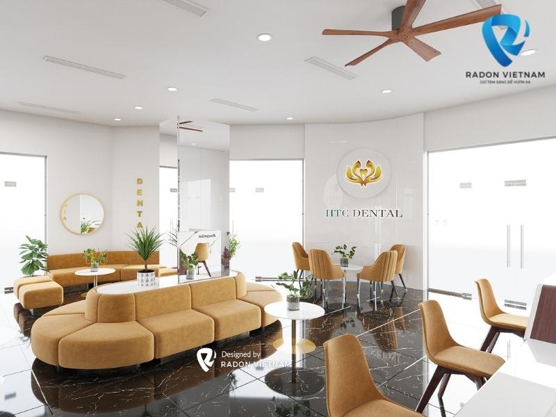 Các nguyên tắc phối màu khác nhau trong thiết kế nội thất nha khoa (Nguồn ảnh: Radon Việt Nam)