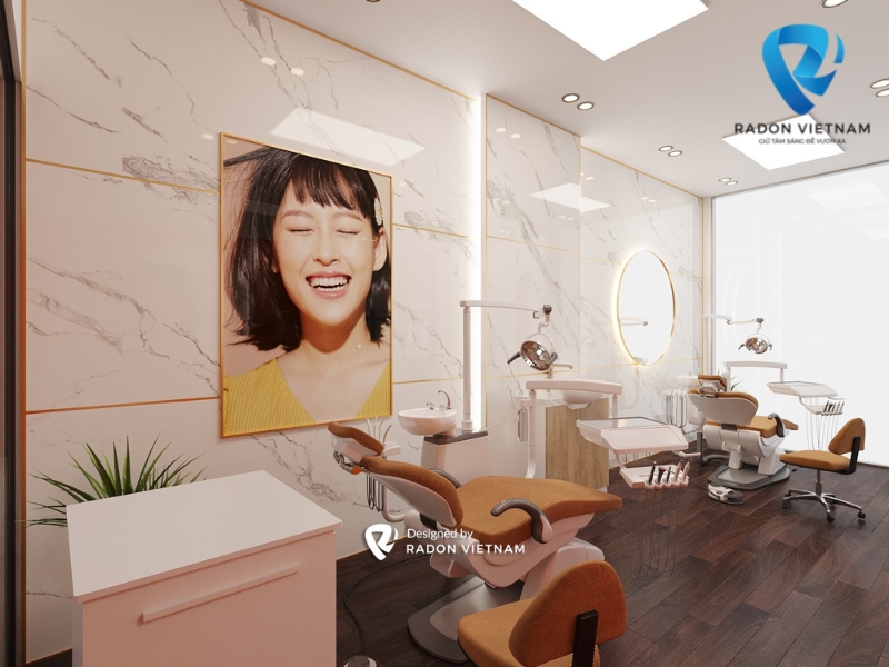 Không gian điều trị đảm bảo chuẩn công năng và thẩm mỹ