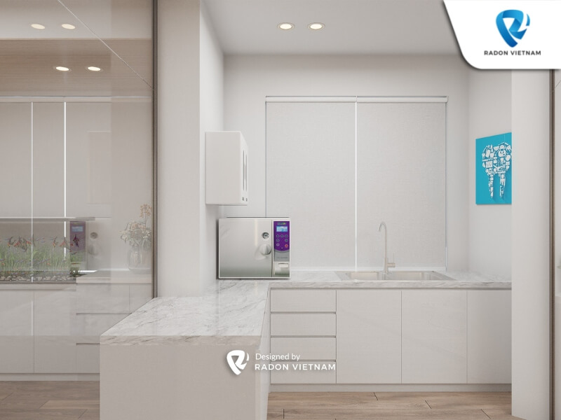 Phòng vô trùng đạt chuẩn, hiện đại và đầy đủ tiện nghi