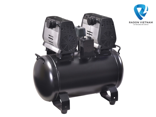 Máy nén khí là lọc khí, tạo ra lượng khí sạch chất lượng, áp suất cao đến với các phòng phẫu thuật nha khoa (Nguồn ảnh: Radon Việt Nam)