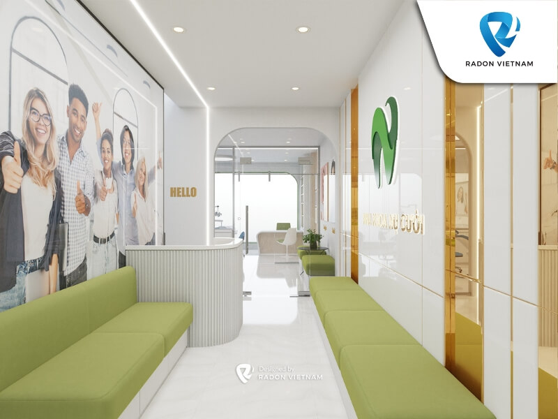 Khu vực sảnh chờ thoáng mát tạo cảm giác dễ chịu cho khách hàng