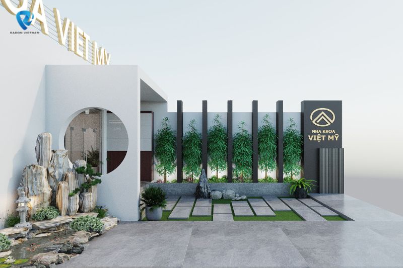 Mẫu thiết kế phòng khám Việt Mỹ (Nguồn ảnh: Radon Việt Nam)