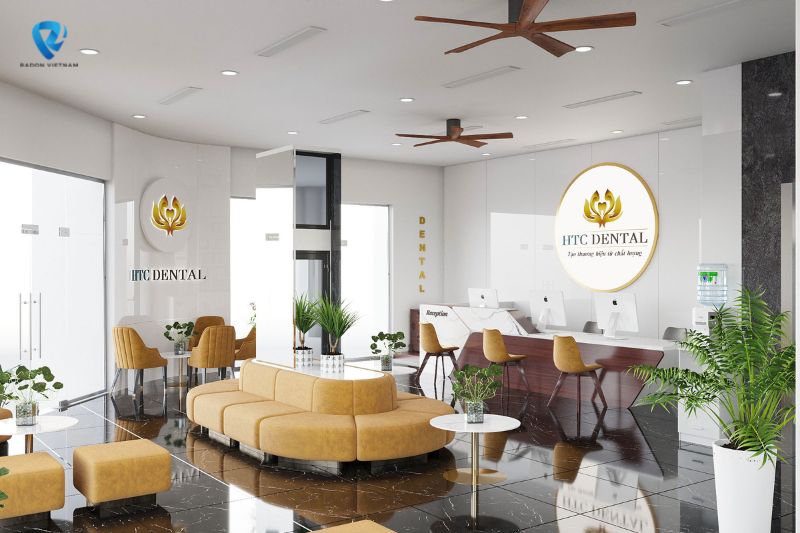 Mẫu thiết kế phòng khám HTC (Nguồn ảnh: Radon Việt Nam)