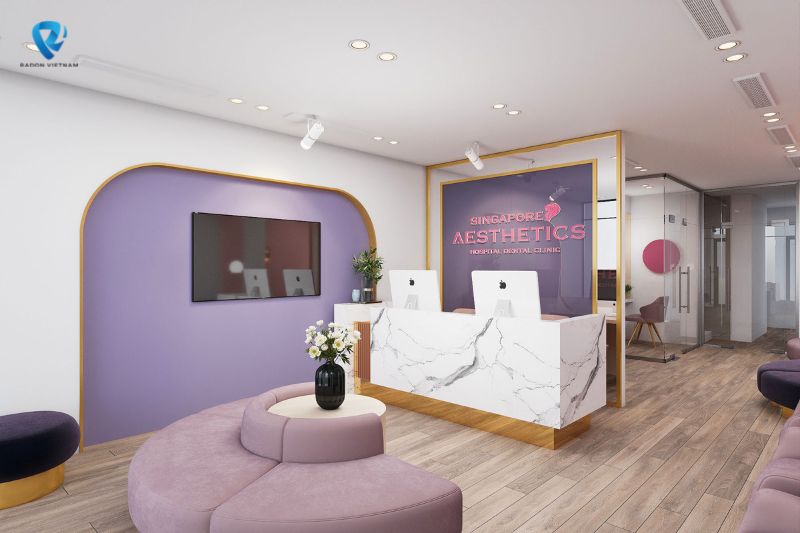Mẫu thiết kế phòng khám Singae Dental (Nguồn ảnh: Radon Việt Nam)