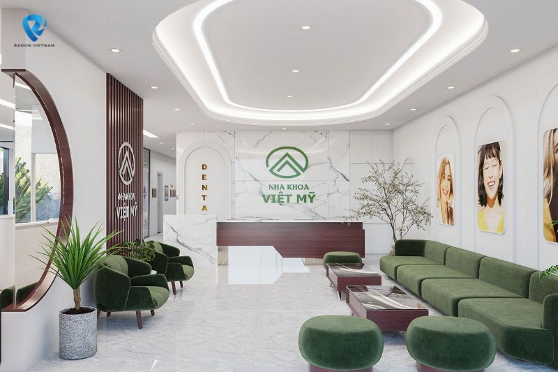 Mẫu thiết kế phòng khám Việt Mỹ (Nguồn ảnh: Radon Việt Nam)