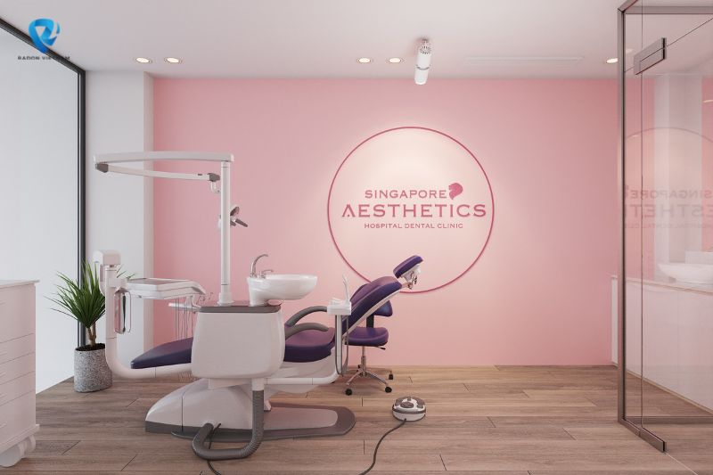 Mẫu thiết kế phòng khám Singae Dental (Nguồn ảnh: Radon Việt Nam)