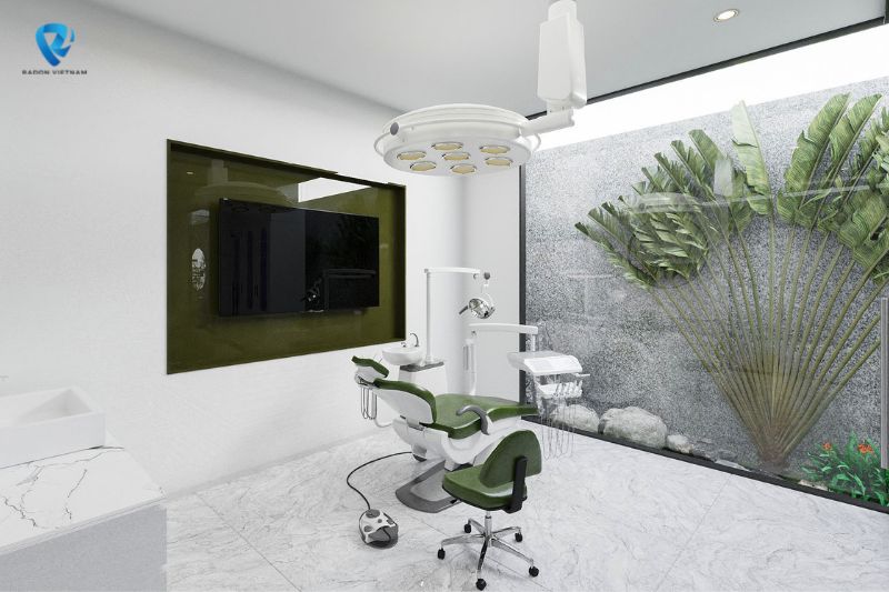 Mẫu thiết kế phòng khám Việt Mỹ (Nguồn ảnh: Radon Việt Nam)
