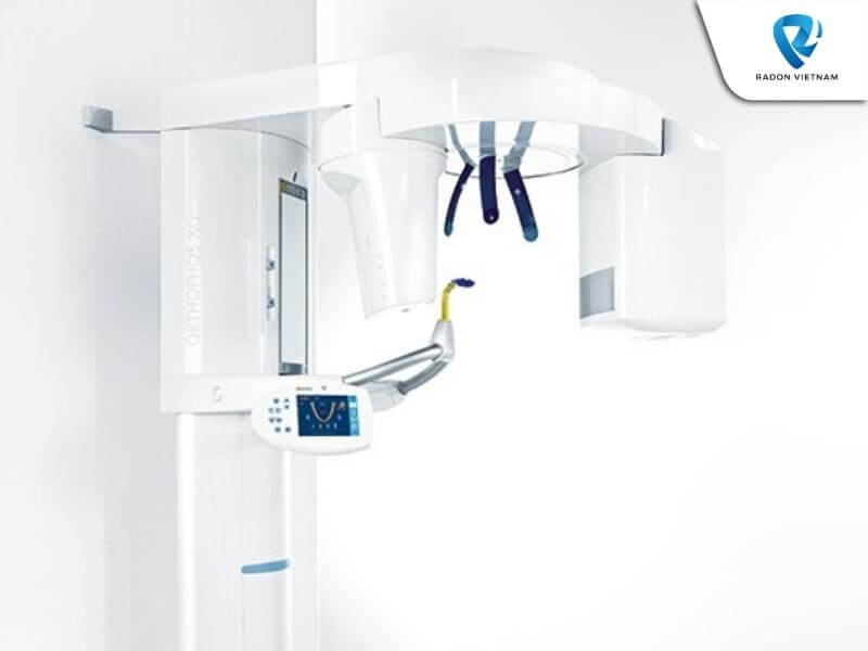 Thiết bị Sirona Orthophos XG 3D cho phép chuyển đổi trực tiếp tia bức xạ thành tín hiệu điện tử (Nguồn ảnh: Sưu tầm)