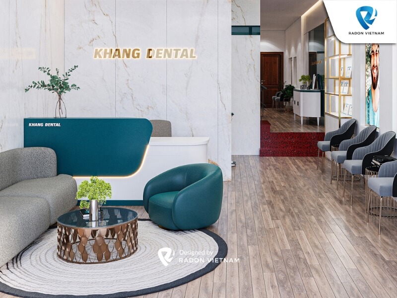 Không gian lễ tân hiện đại và chuyên nghiệp sẽ giúp khách hàng cảm thấy thoải mái (Nguồn ảnh: Radon Việt Nam)