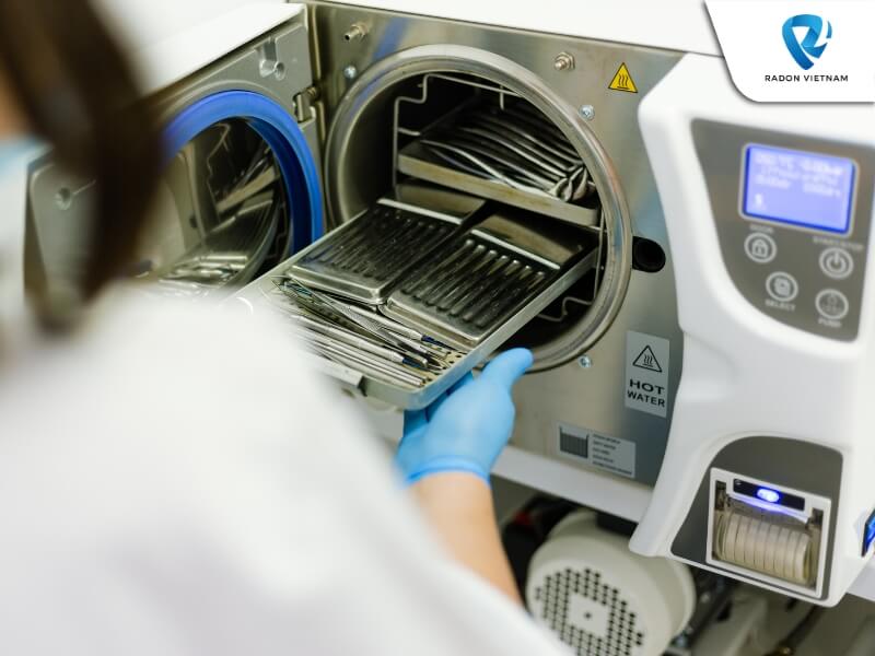 Thiết bị khử trùng tiên tiến tích hợp công nghệ tiệt trùng bằng tia UV, ozone đảm bảo an toàn (Nguồn ảnh: Sưu tầm)