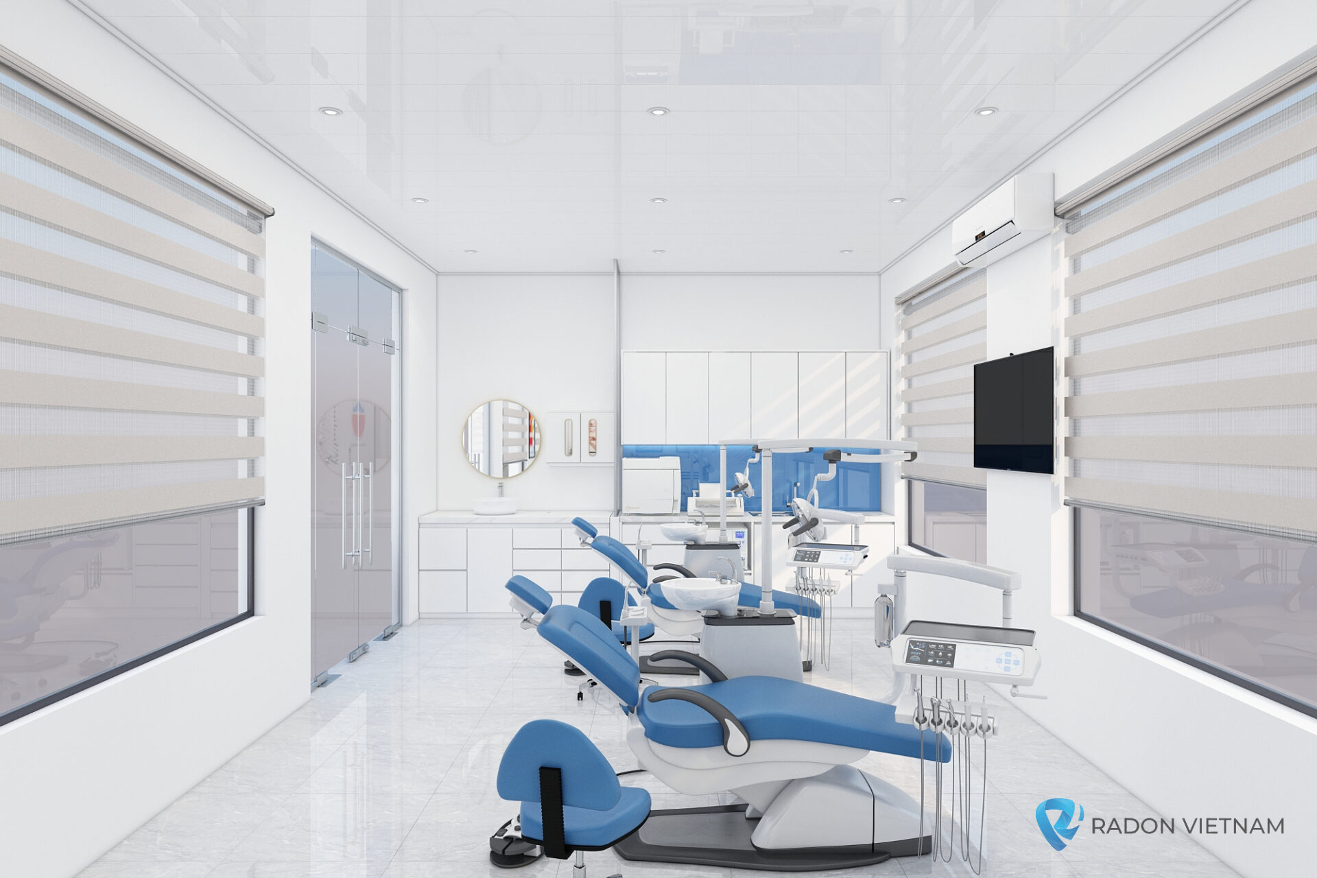 Phối cảnh 3D đầy chân thực được thiết kế bởi Radon Việt Nam
