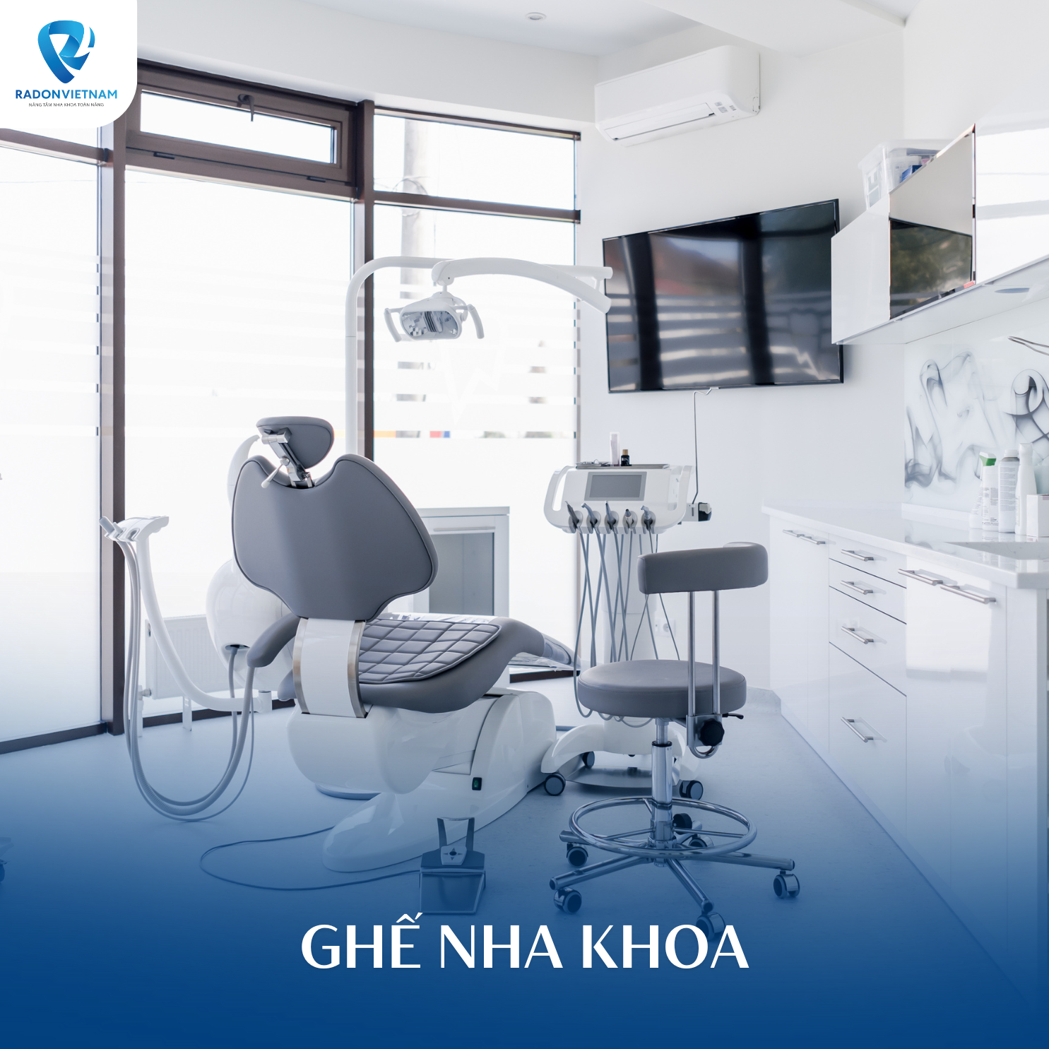 Phòng khám nha khoa không thể thiếu ghế nha khoa