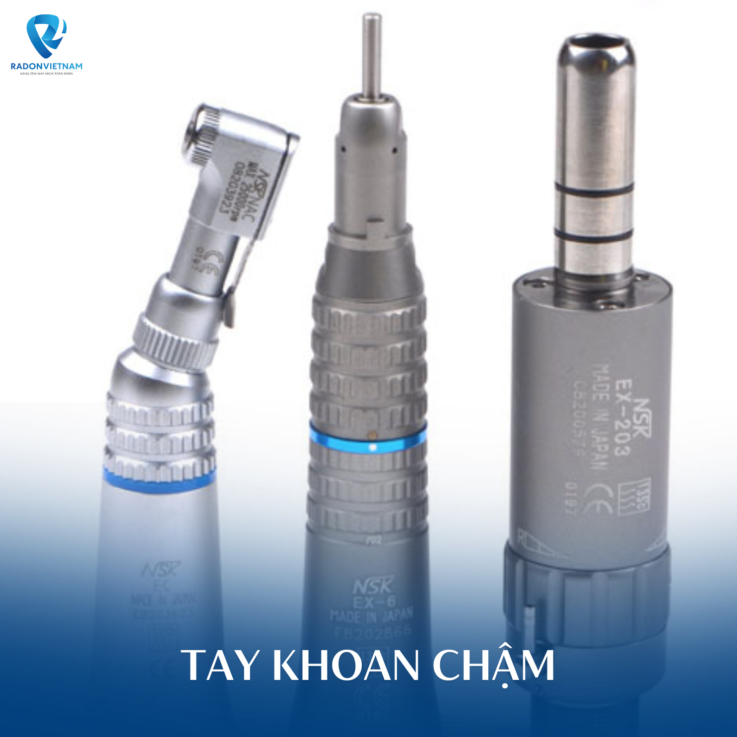 Những tay khoan cực kỳ cần thiết trong nha khoa