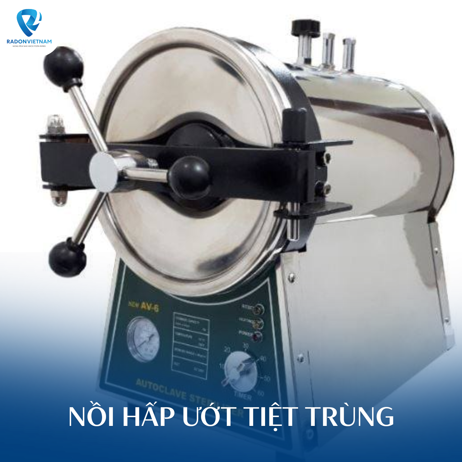Nồi hấp ướt giúp tiệt trùng