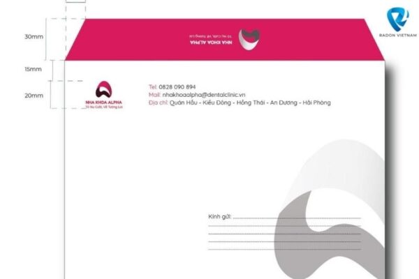 Phong bì thư là một item quan trọng trong bộ Sales Kit