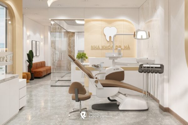 Nha khoa Dr Hà - Không gian ngọt lịm với tone màu nhẹ nhàng, lãng mạn