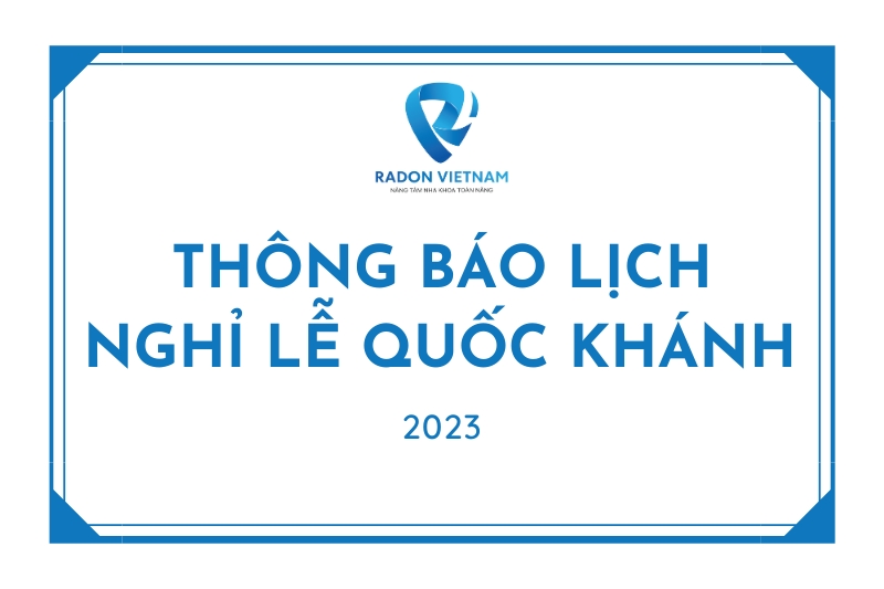 THÔNG BÁO LỊCH NGHỈ LỄ QUỐC KHÁNH 02/09/2023