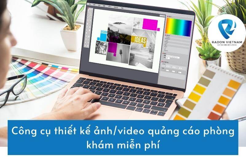 Công cụ thiết kế ảnh/video quảng cáo phòng khám miễn phí