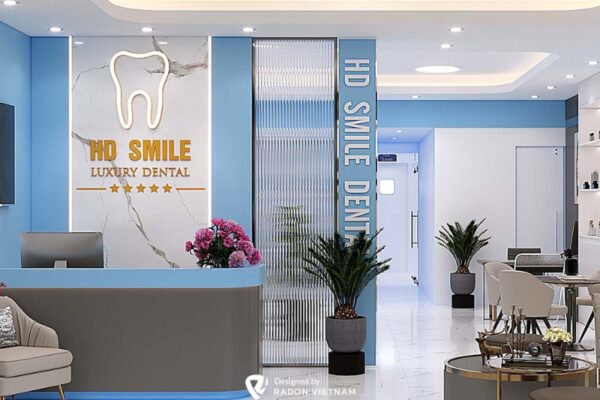 Nha khoa HD Smile - Không gian của những dải màu tươi sáng qua lăng kính của Radon Việt Nam