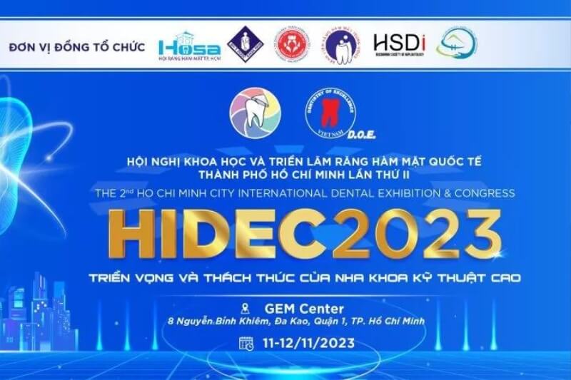 Triển lãm Răng Hàm Mặt Quốc tế Lần thứ II - HIDEC 2023 tháng 11
