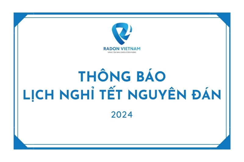 THÔNG BÁO LỊCH NGHỈ TẾT NGUYÊN ĐÁN 2024