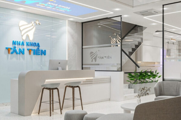 Phòng khám Tân Tiến - Không gian nha khoa với hiệu ứng đầy mê hoặc