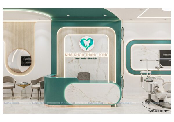 Nha khoa Thăng Long - thiết kế tinh tế hiện đại