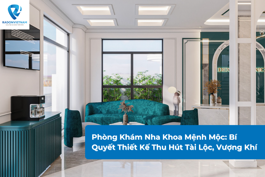 Thiết kế phòng khám mệnh Mộc